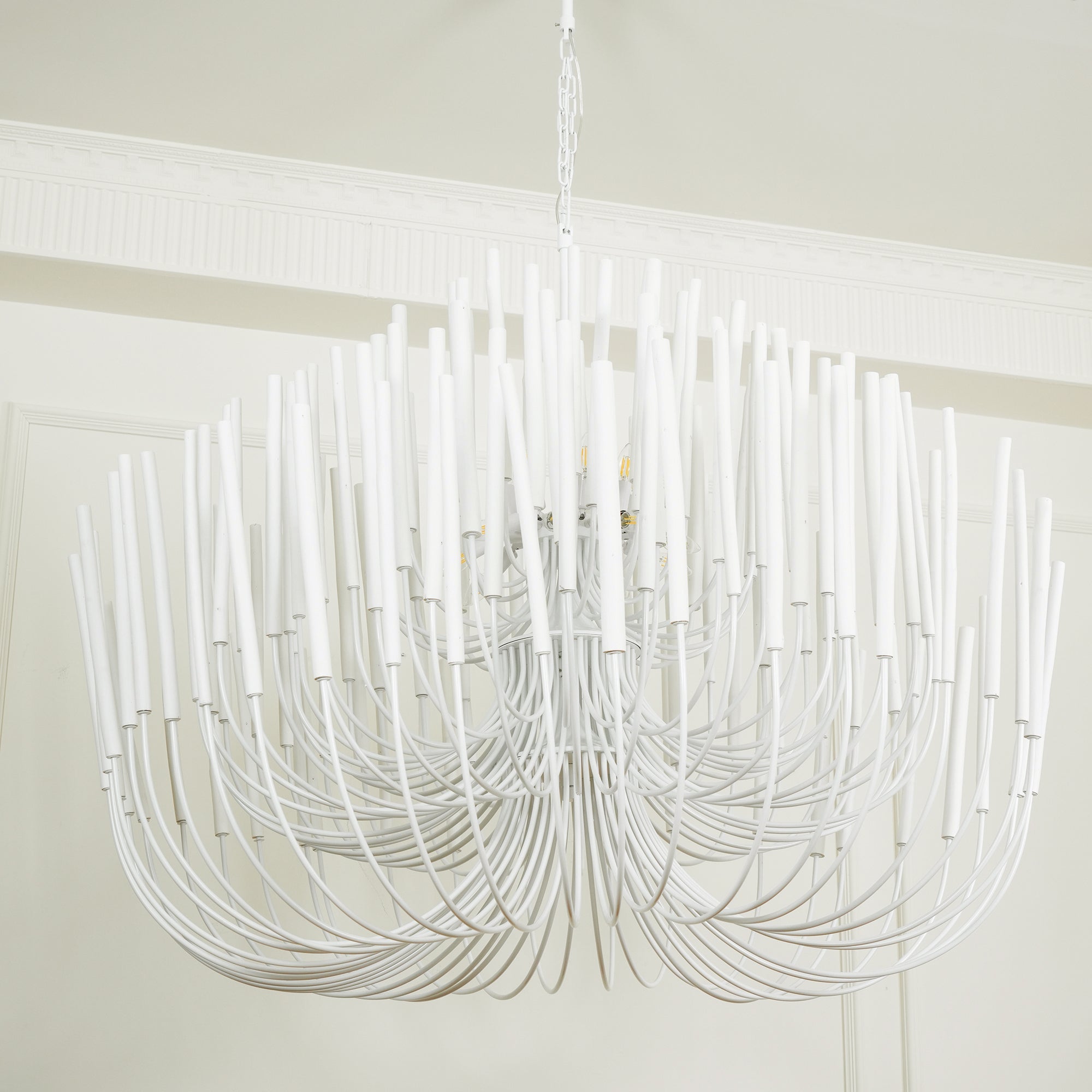 StainedWood Forest Chandelier