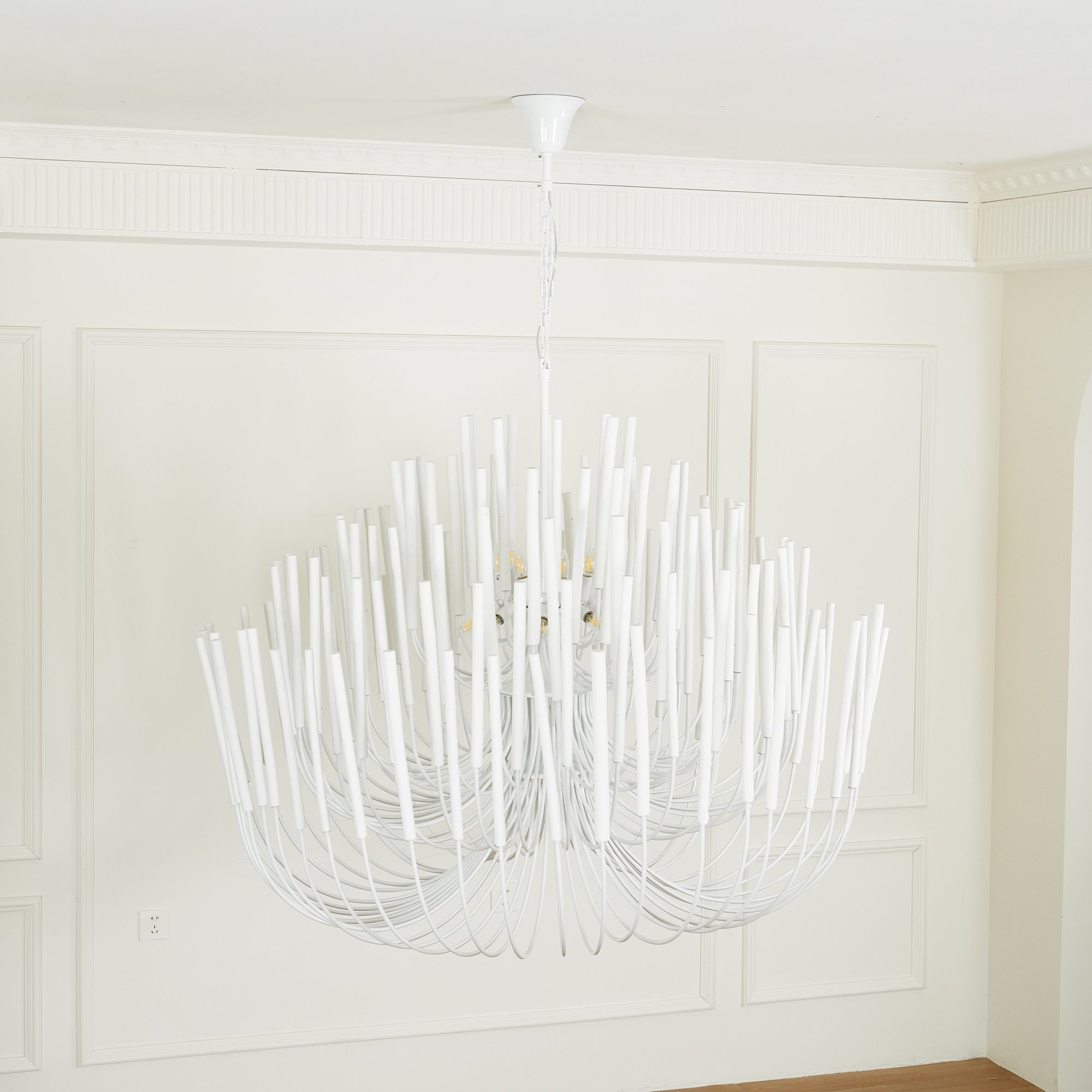 StainedWood Forest Chandelier