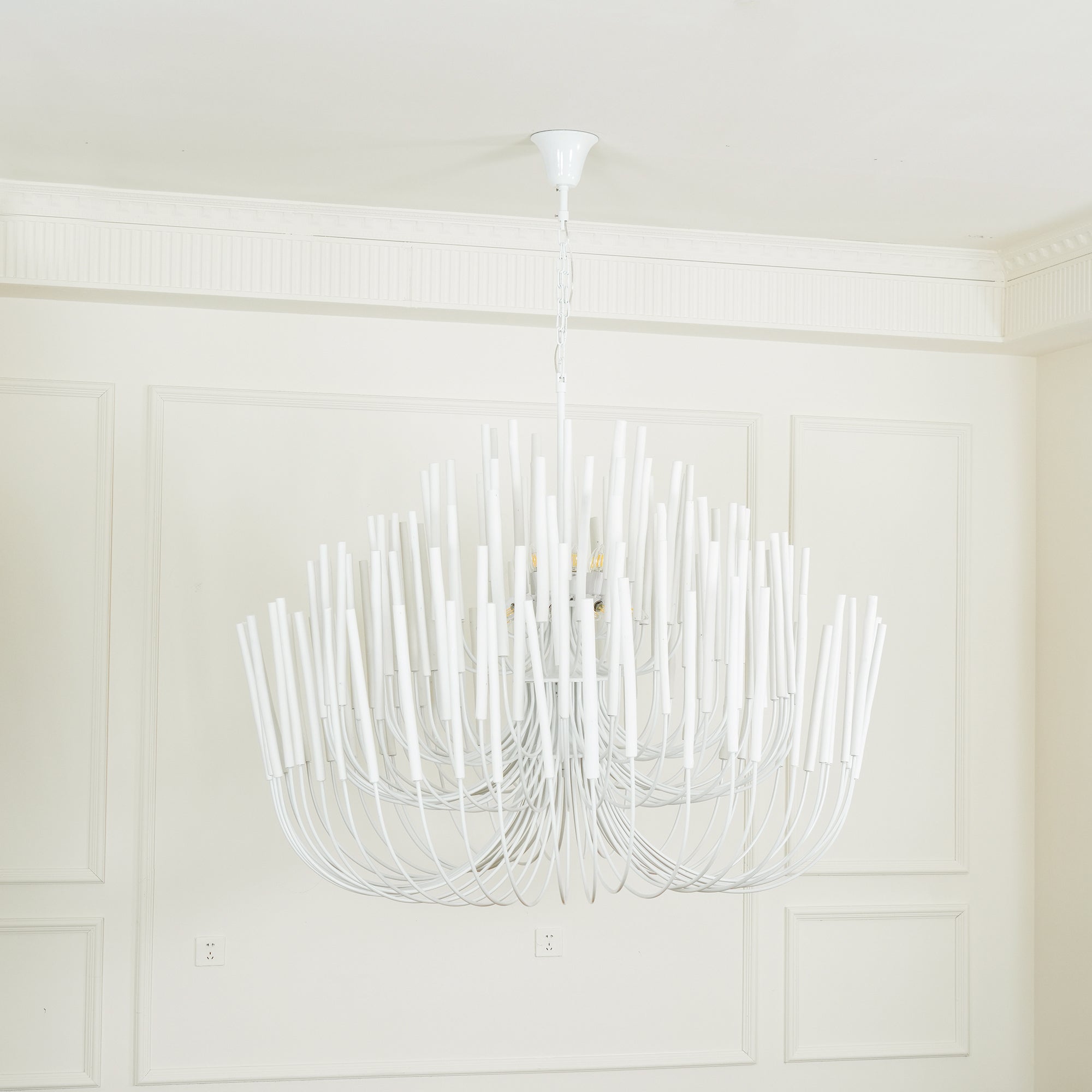 StainedWood Forest Chandelier