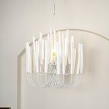 StainedWood Forest Chandelier