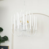 StainedWood Forest Chandelier