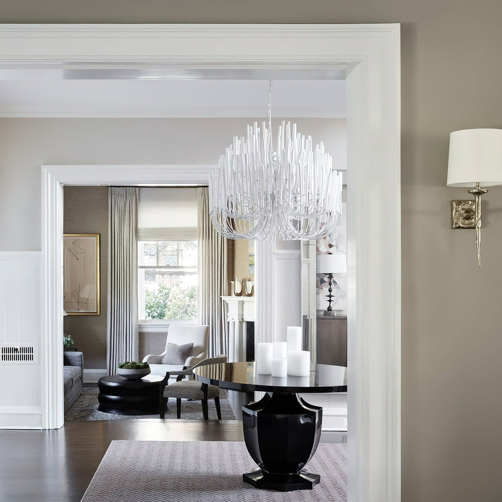 StainedWood Forest Chandelier