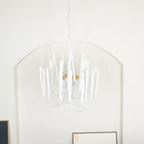 StainedWood Forest Chandelier