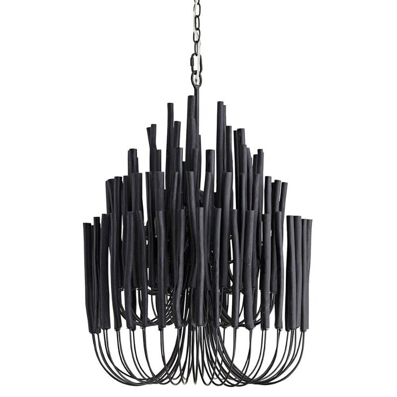 StainedWood Forest Chandelier