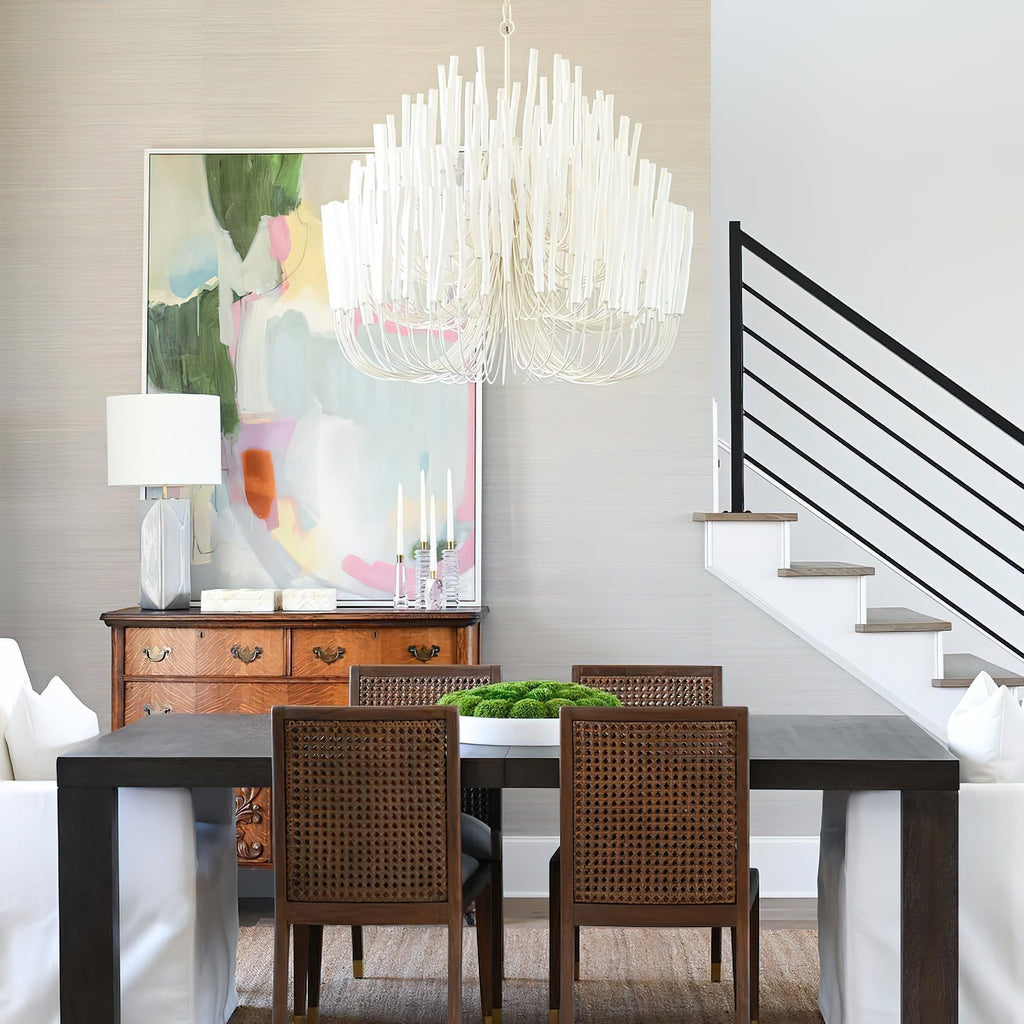 StainedWood Forest Chandelier