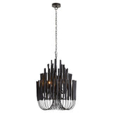 StainedWood Forest Chandelier