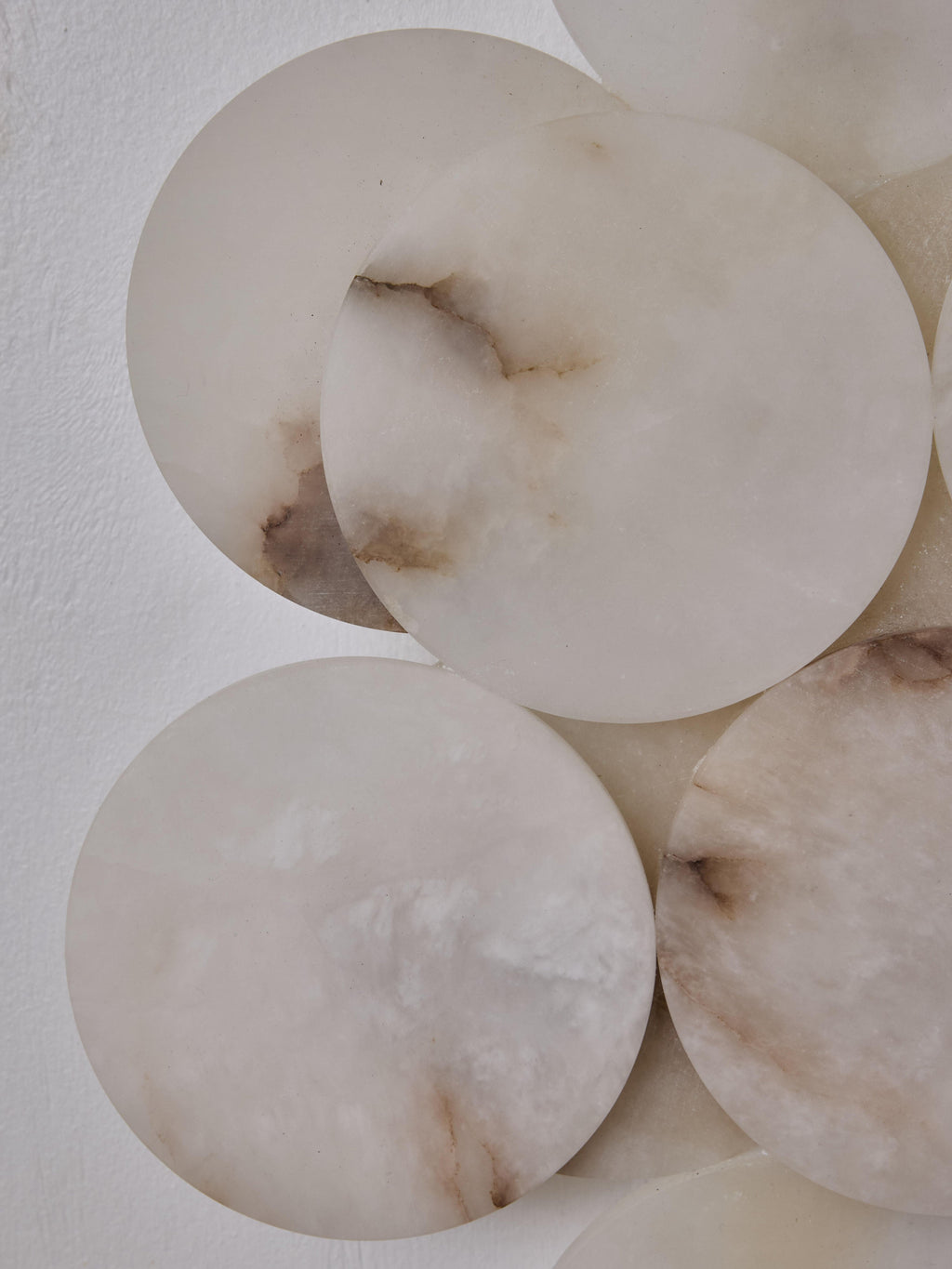 Tiles Alabaster Sconce