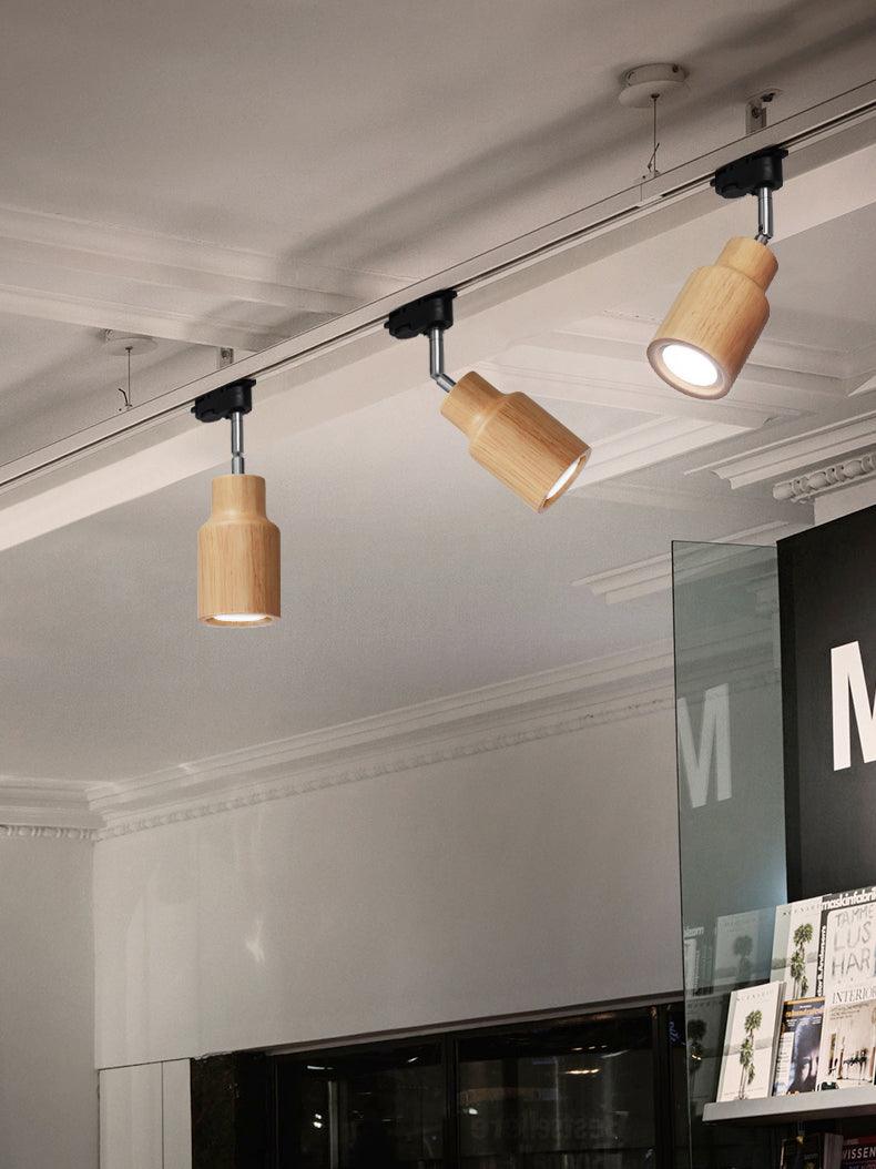 Ursa 14C Wood Track Lighting