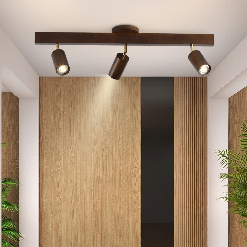 Ursa Wooden Track Lighting