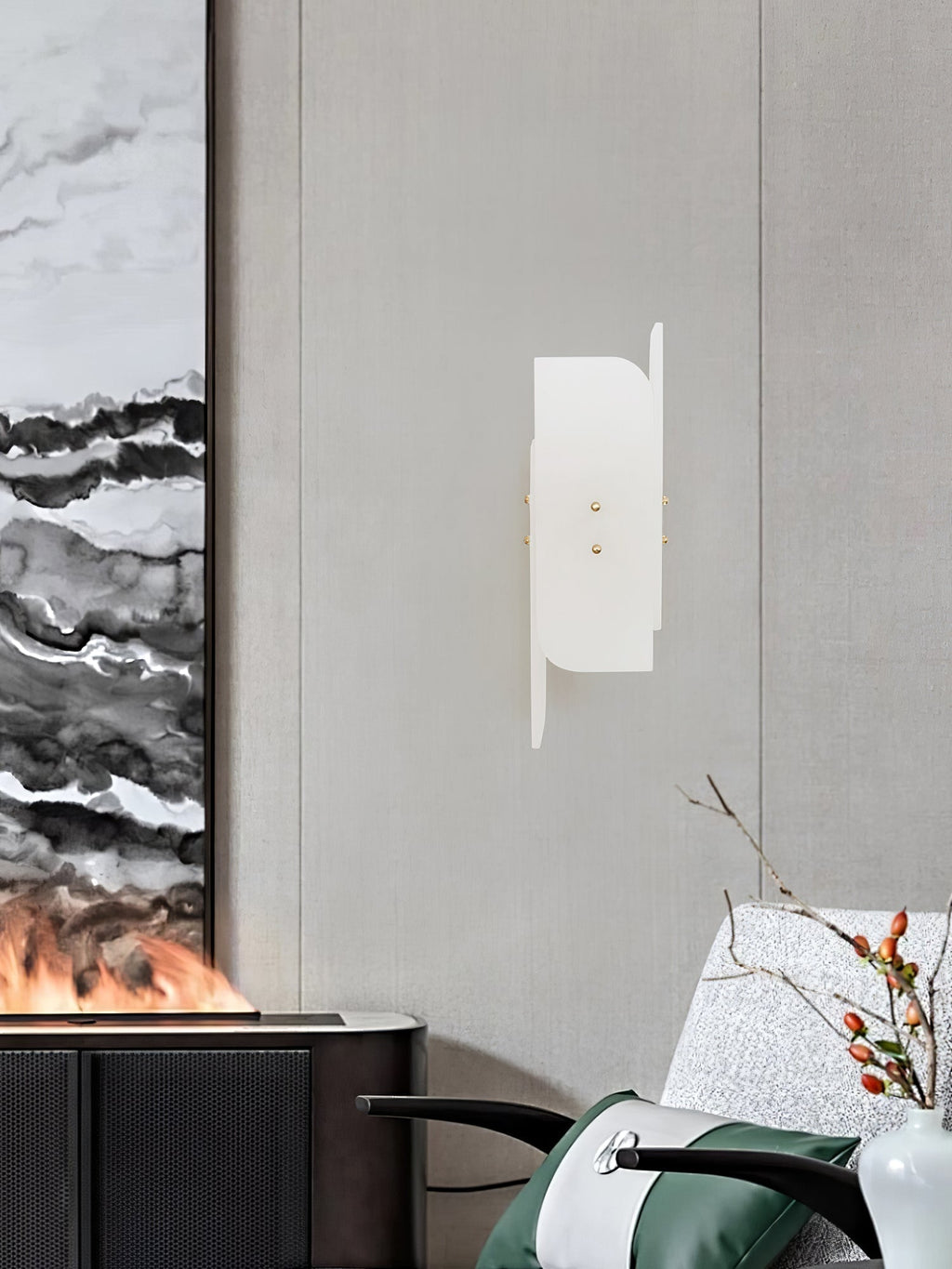 Velva Alabaster Wall Sconce