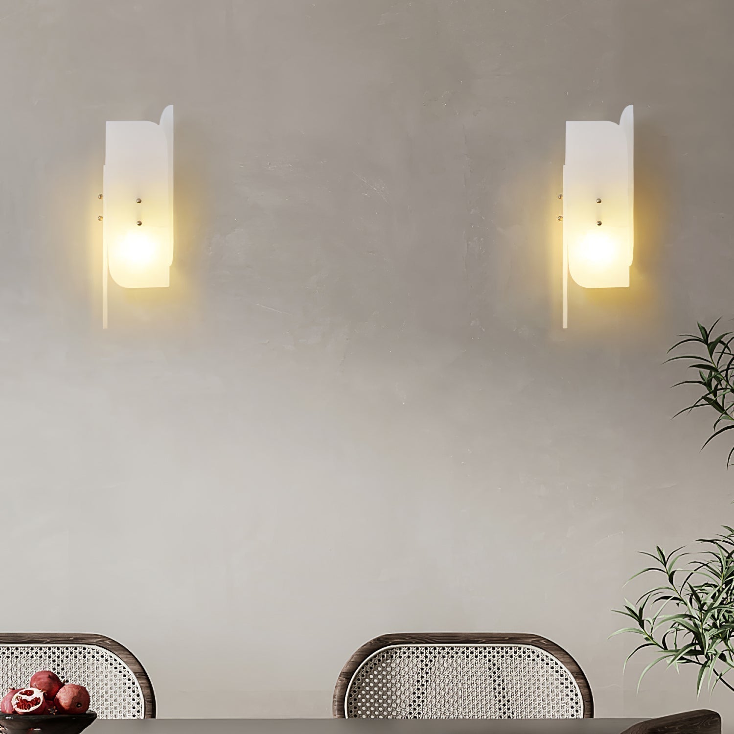 Velva Alabaster Wall Sconce
