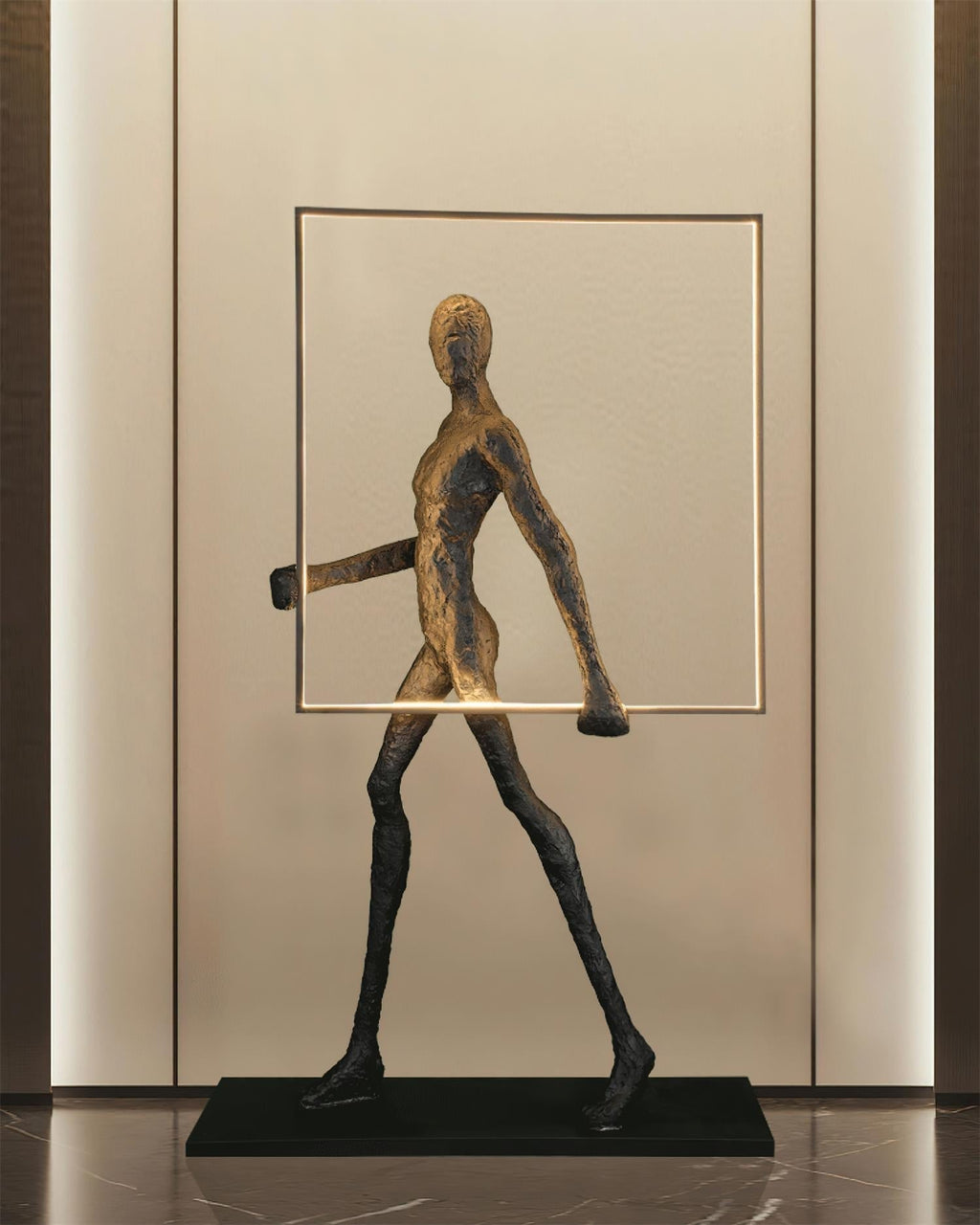 Vera Series Sculpture Floor Lamp