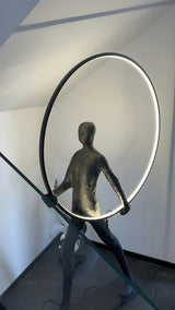 Vera Series Sculpture Floor Lamp