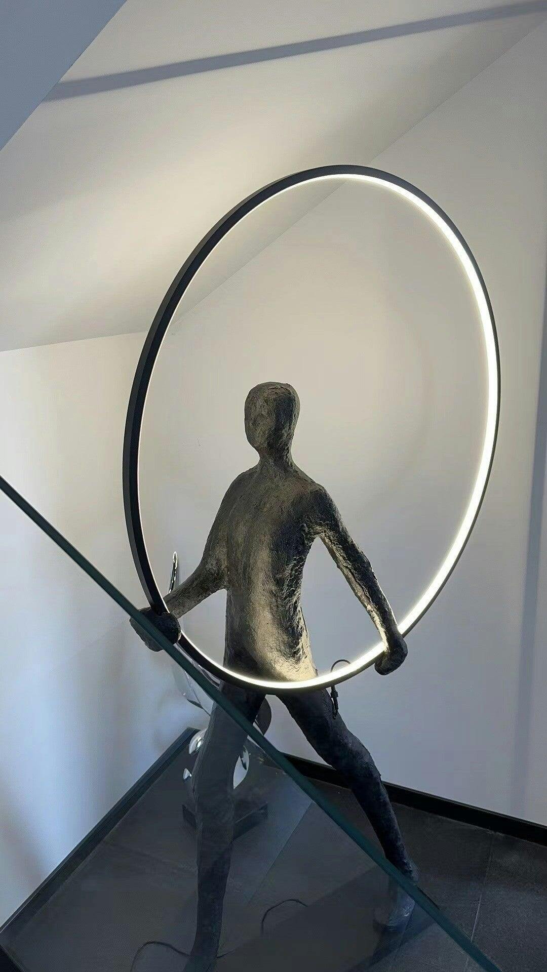 Vera Series Sculpture Floor Lamp