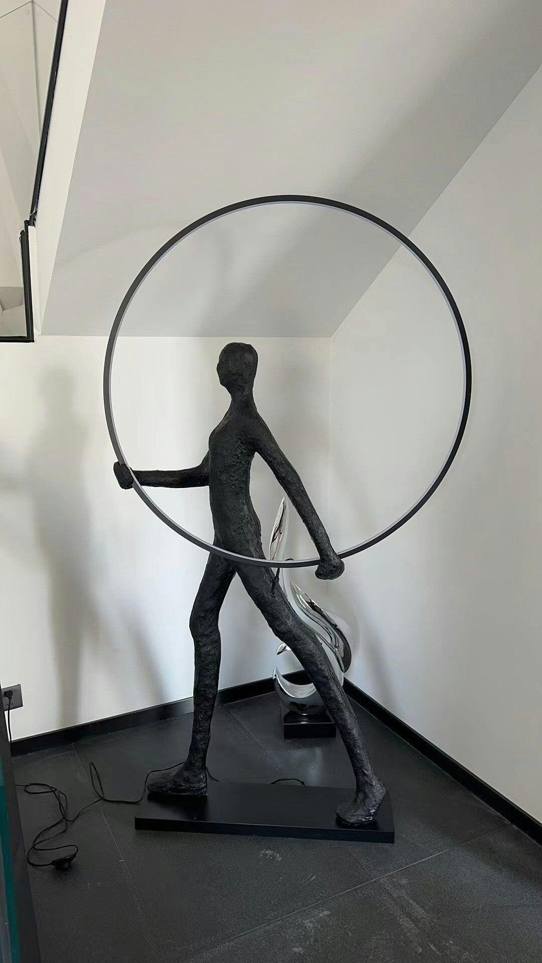 Vera Series Sculpture Floor Lamp