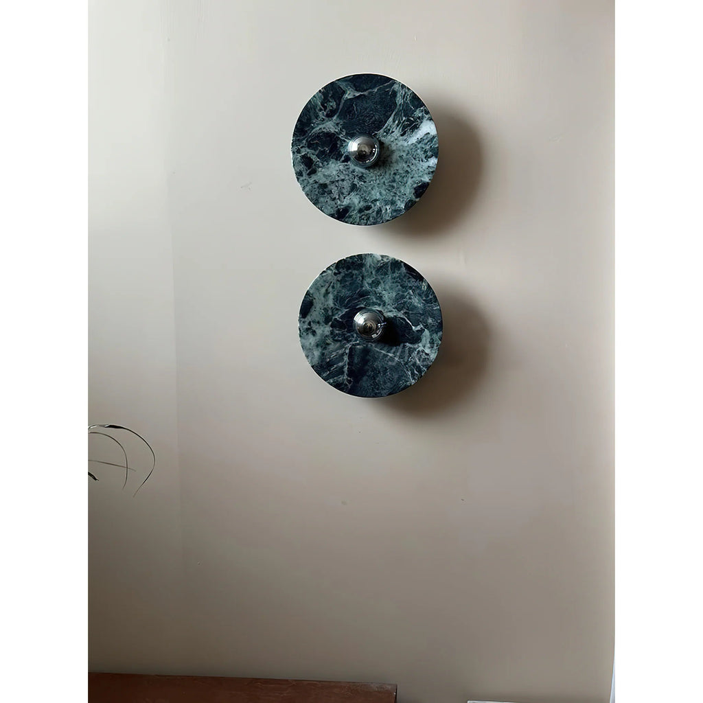 Verde Alpi Marble Sconce