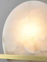 Vicky Alabaster Wall Sconce Round