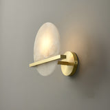 Vicky Alabaster Wall Sconce Round