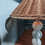 Viola Marble Table Lamp