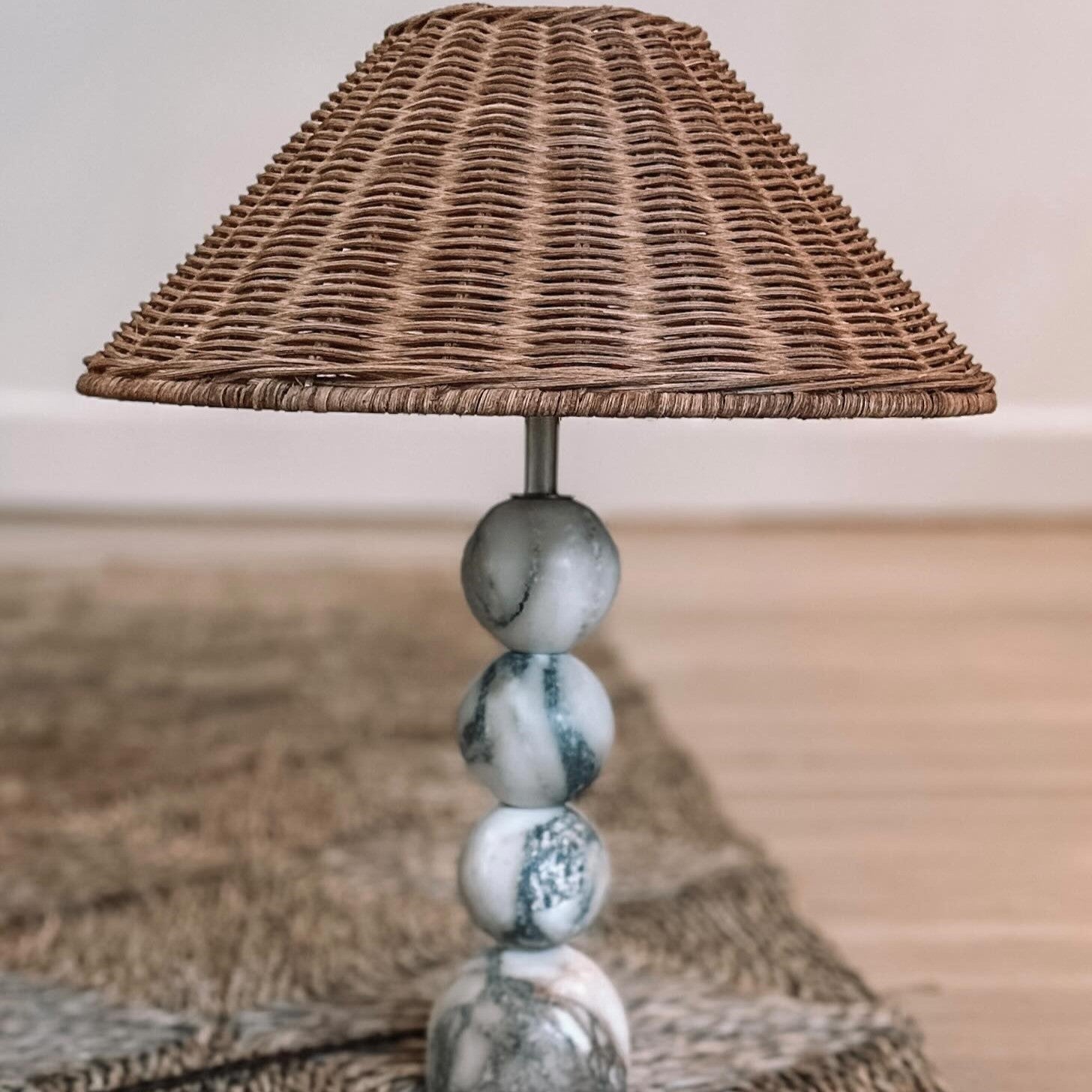 Viola Marble Table Lamp