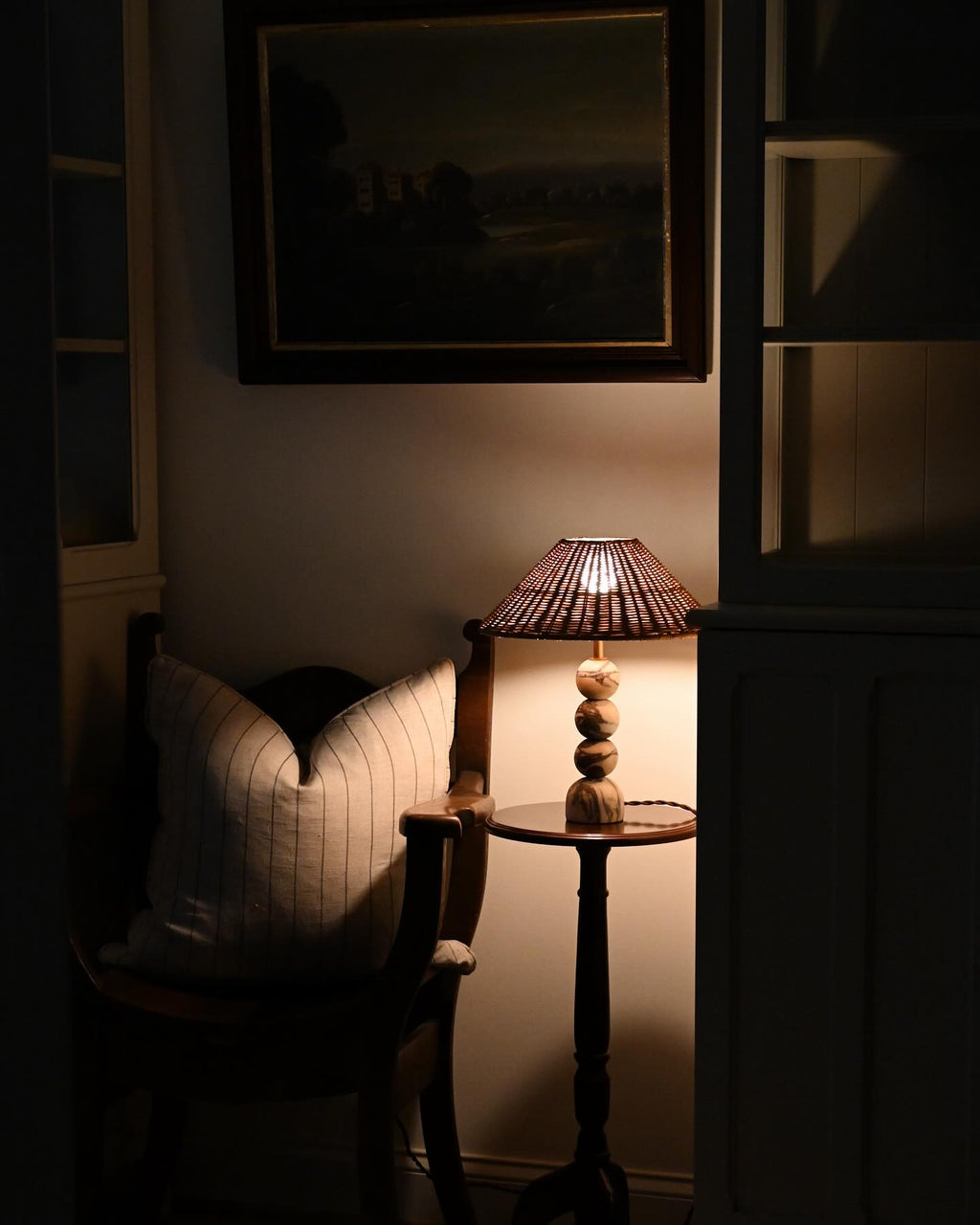 Viola Marble Table Lamp