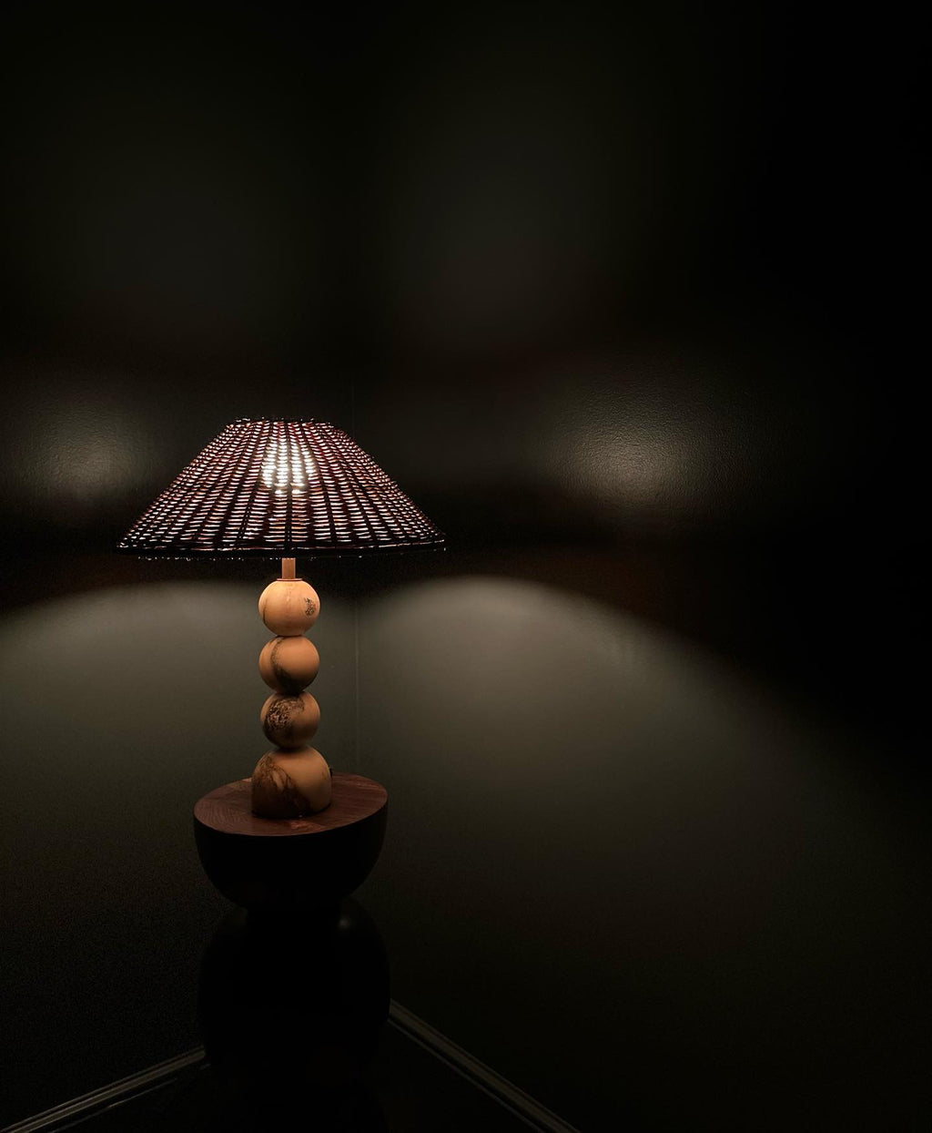 Viola Marble Table Lamp
