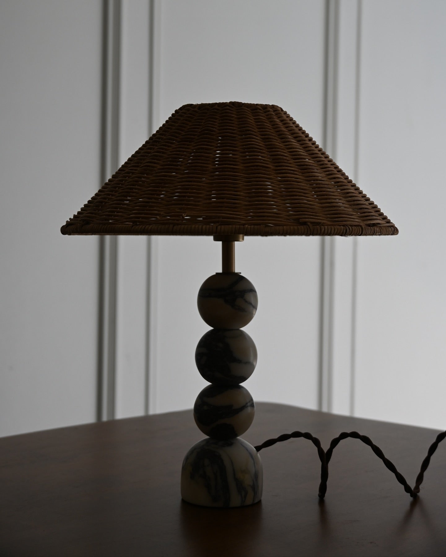 Viola Marble Table Lamp