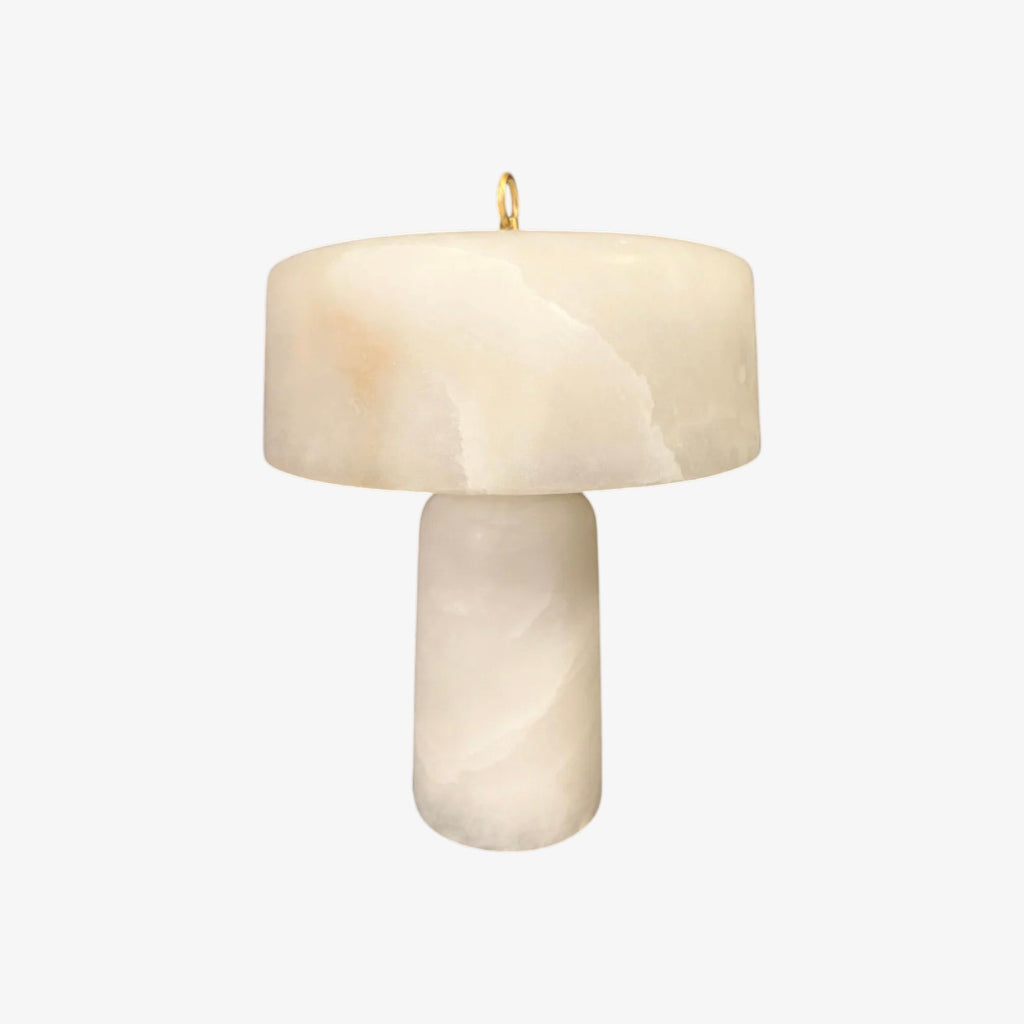 Warf Alabaster Table Lamp