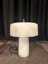 Warf Alabaster Table Lamp