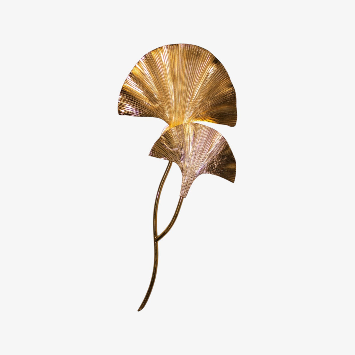 Wells Double Ginkgo Leaf Sconce