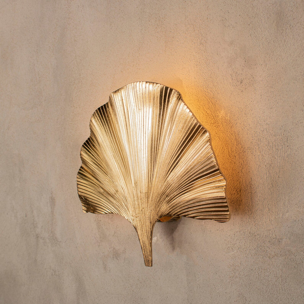 Wells Ginkgo Leaf Sconce
