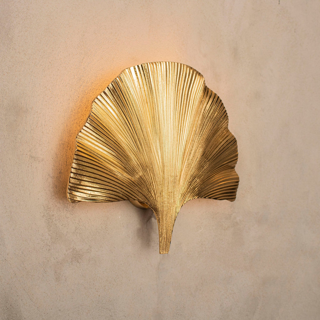 Wells Ginkgo Leaf Sconce