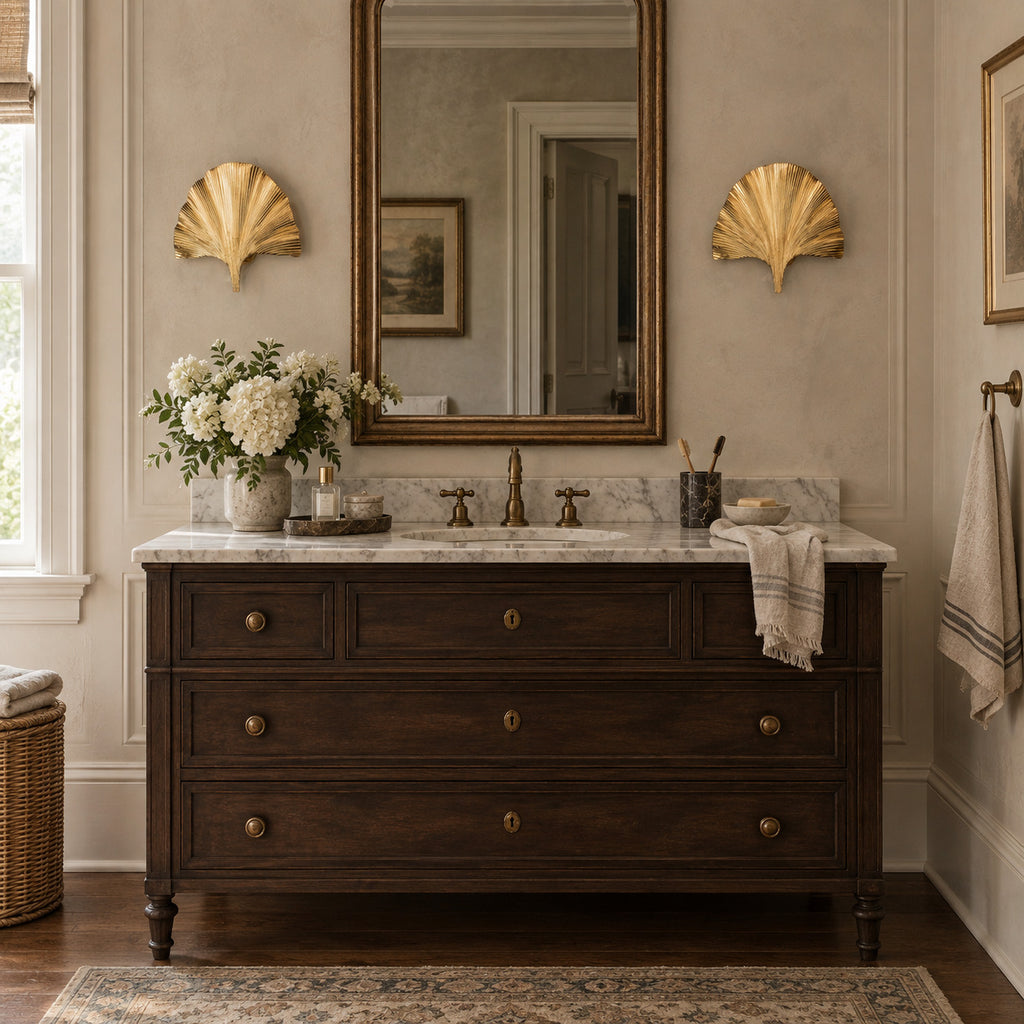 Wells Ginkgo Leaf Sconce