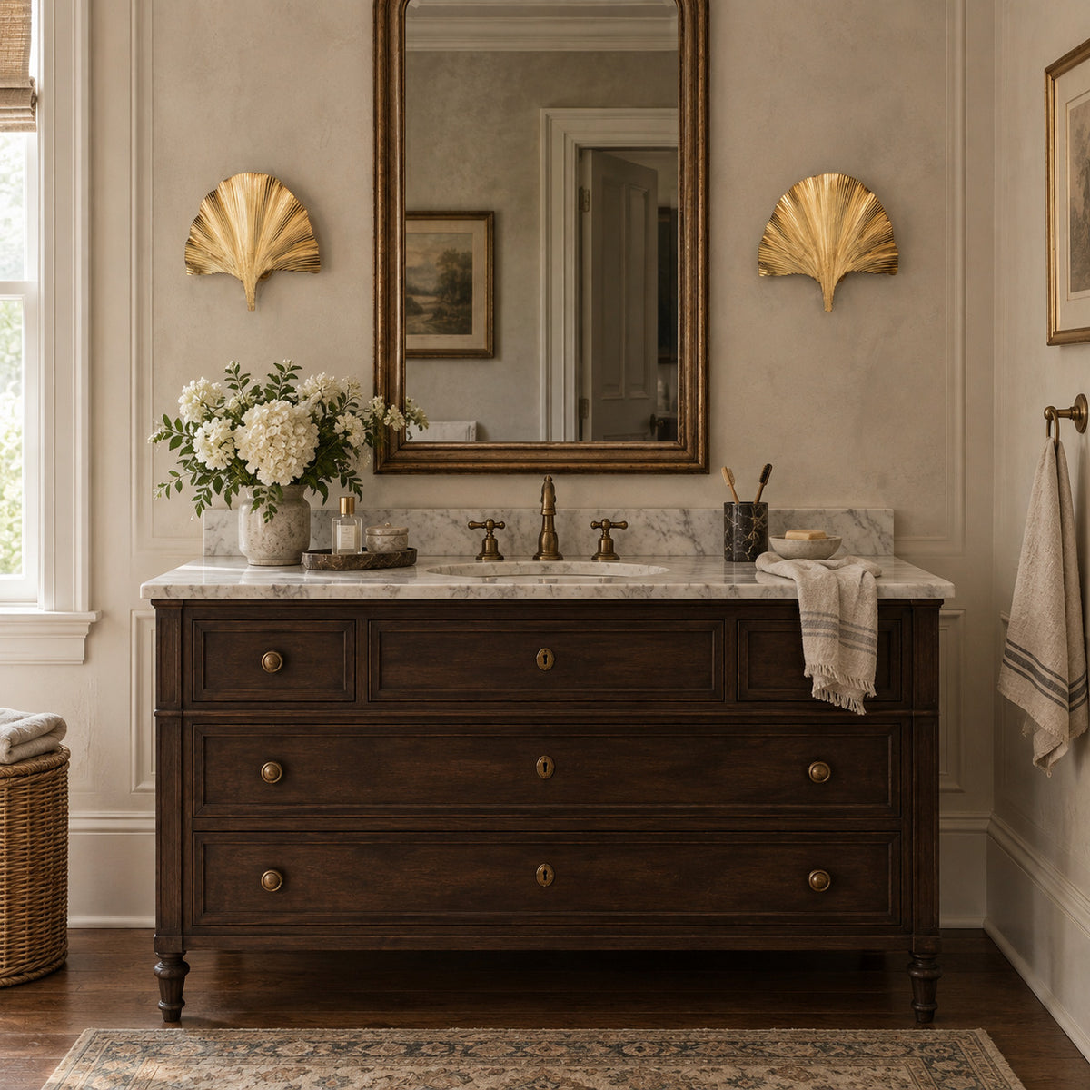 Wells Ginkgo Leaf Sconce