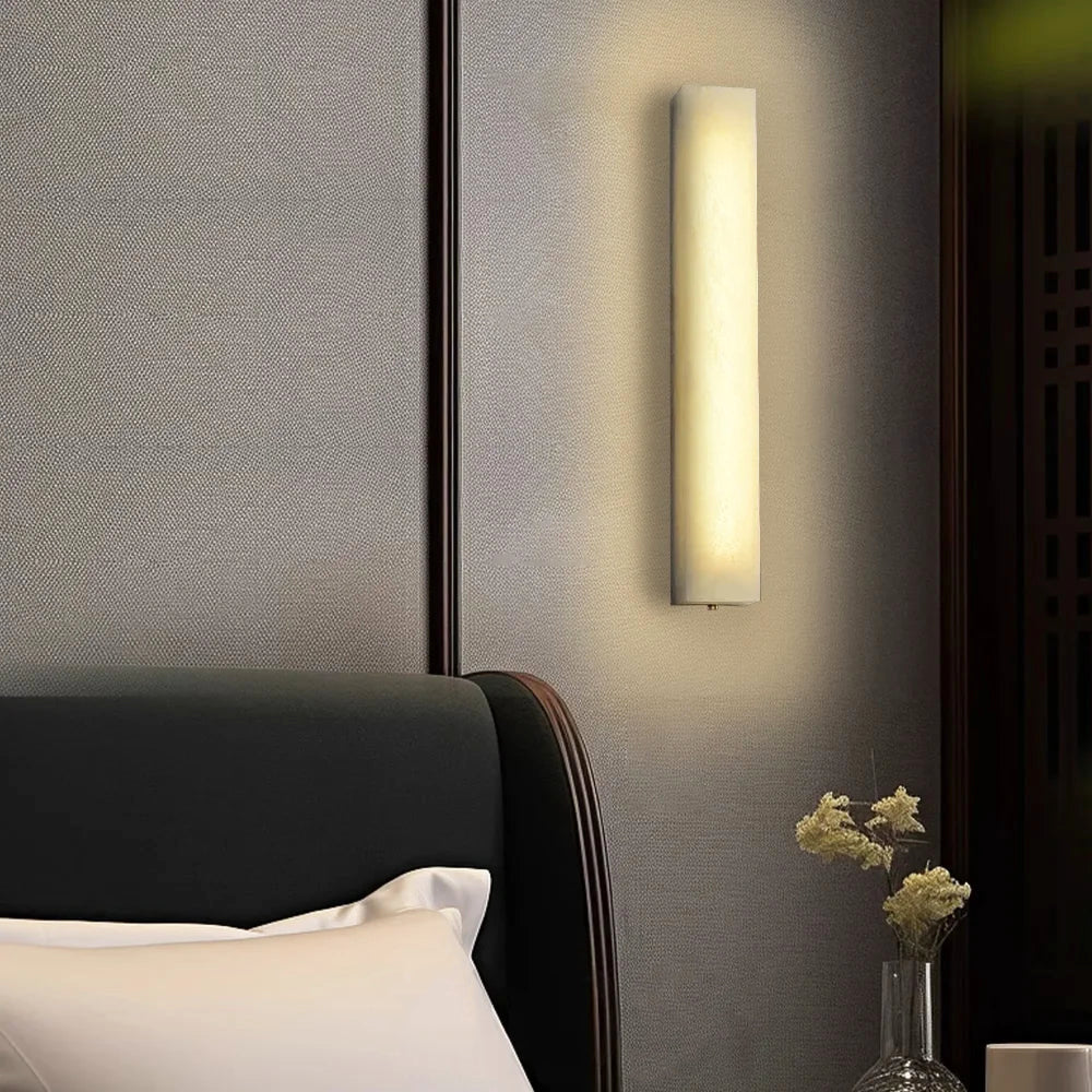 Willow Alabaster Wall Sconce