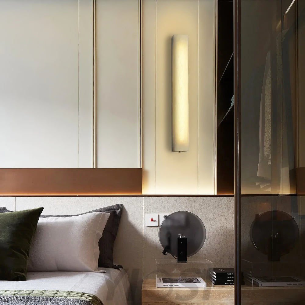 Willow Alabaster Wall Sconce
