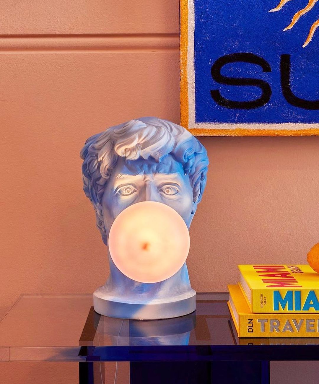 David Sculpture Table Lamp