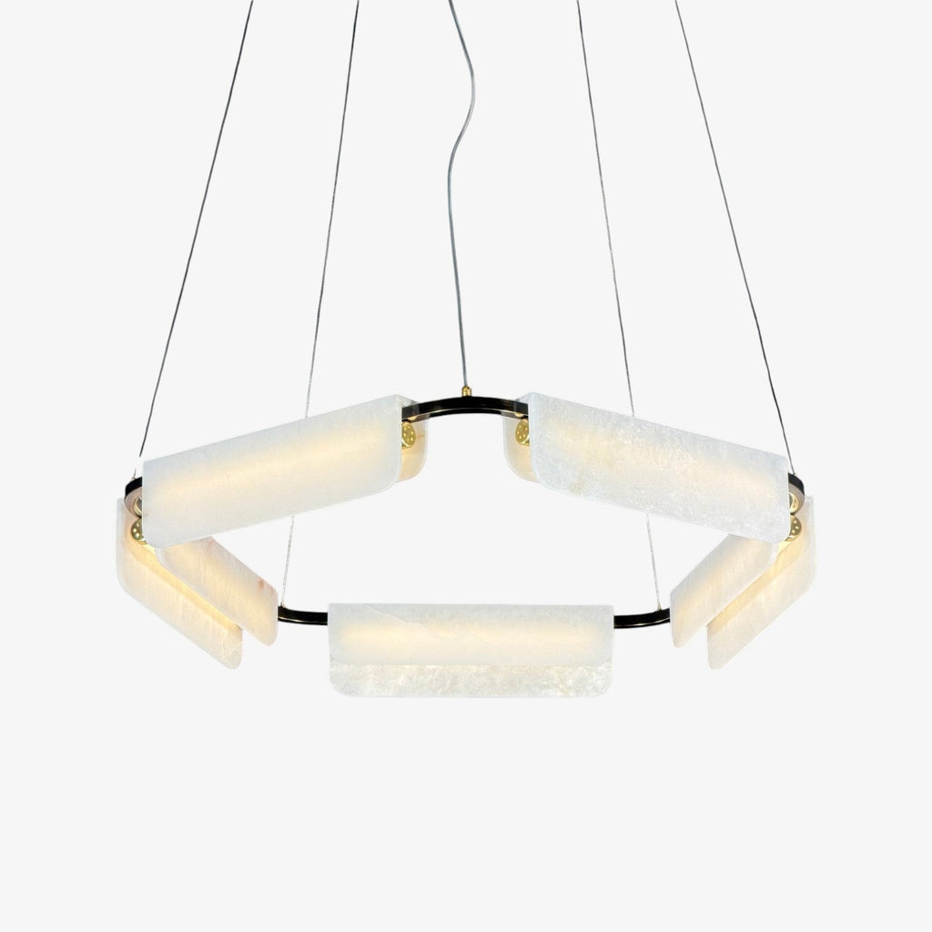 Zoe Alabaster Chandelier