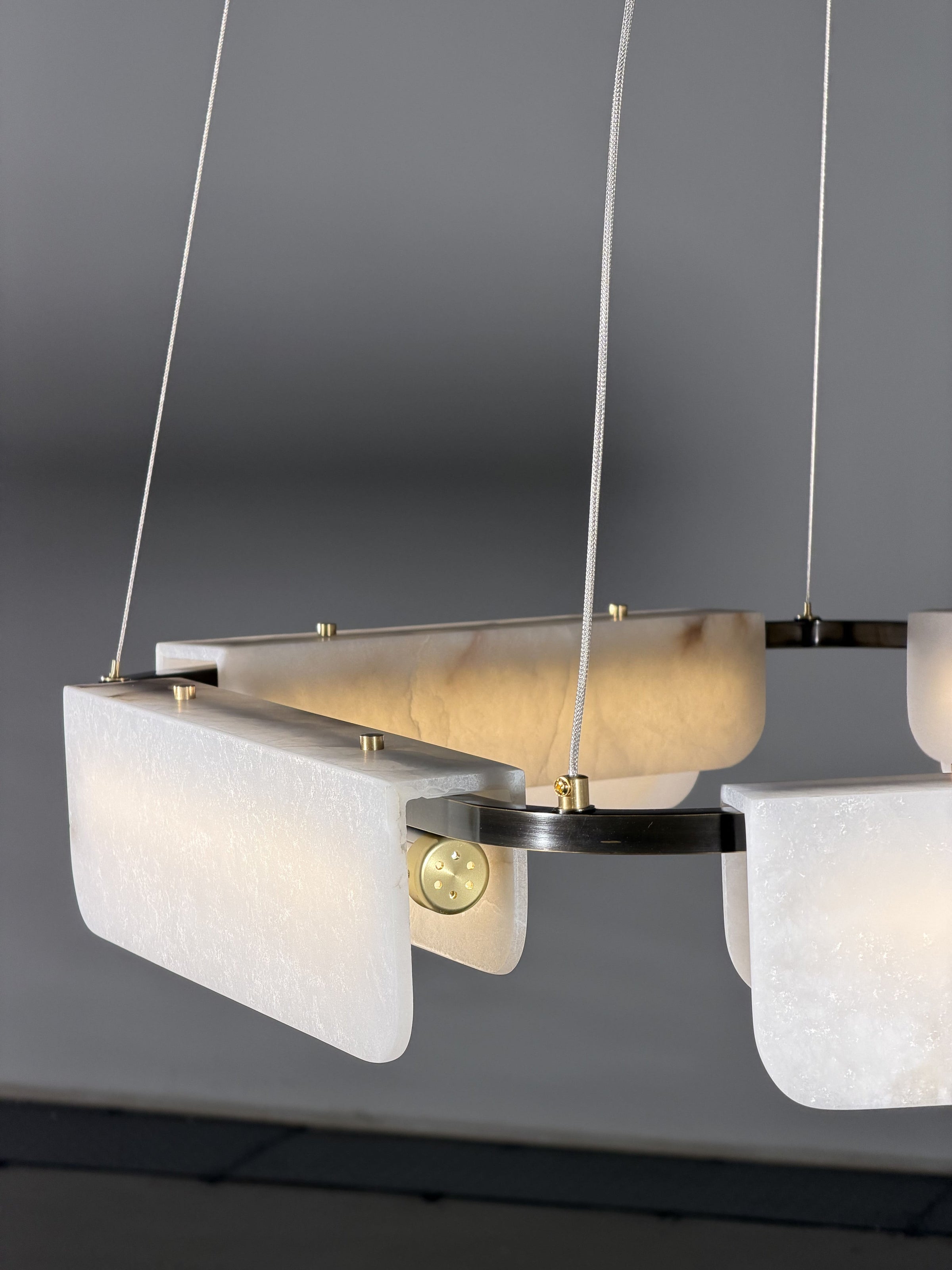 Zoe Alabaster Chandelier