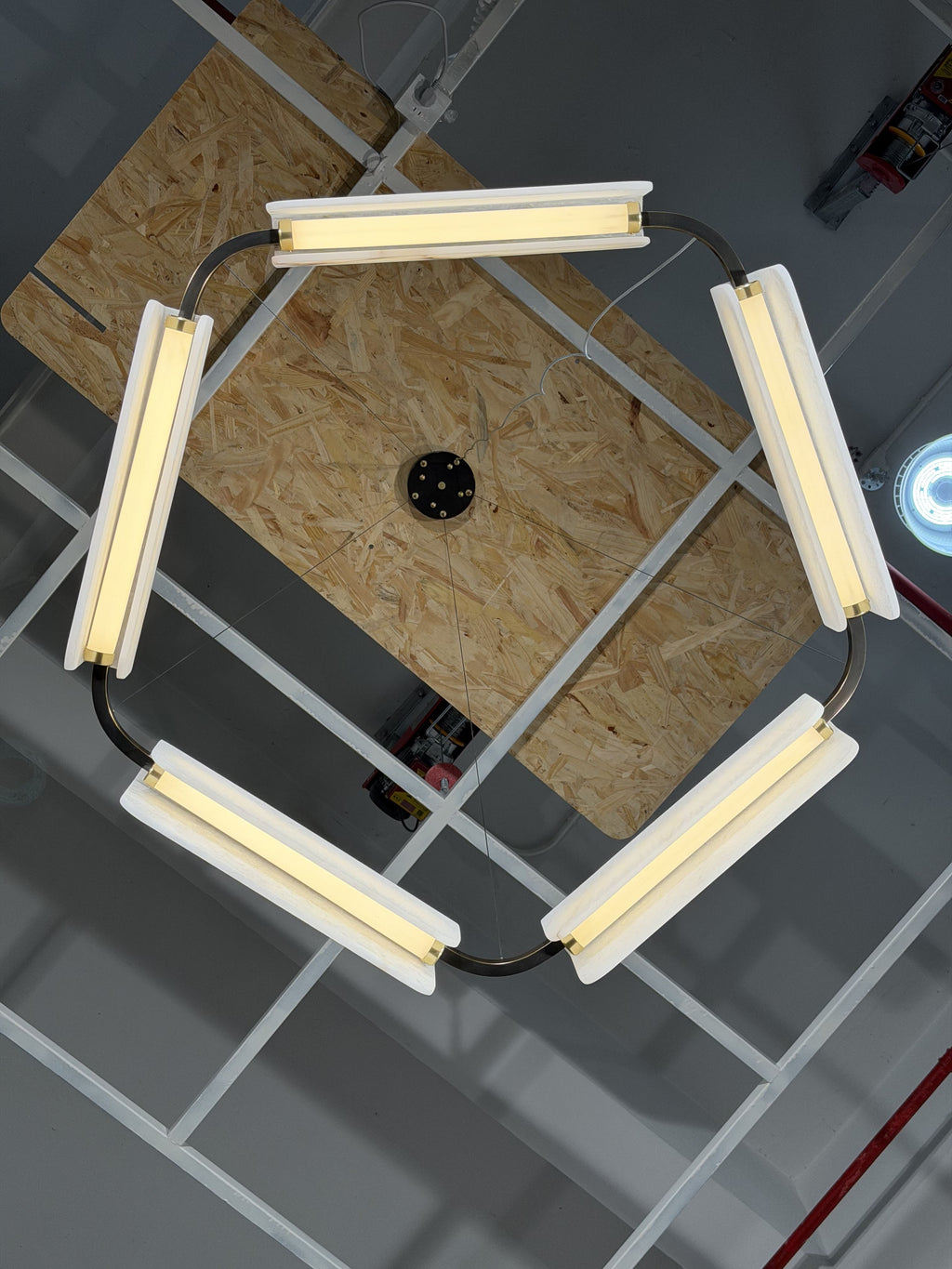Zoe Alabaster Chandelier