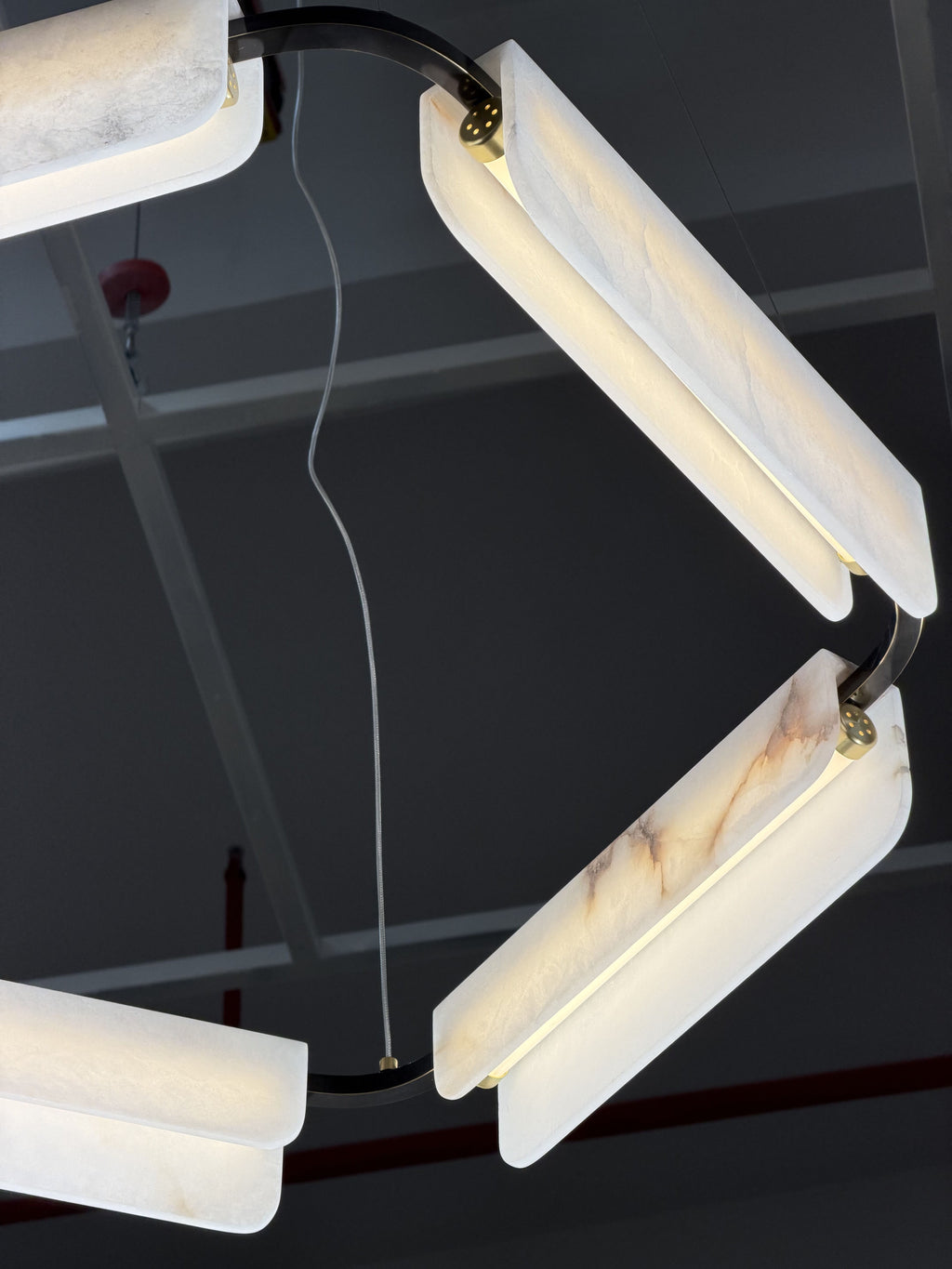 Zoe Alabaster Chandelier