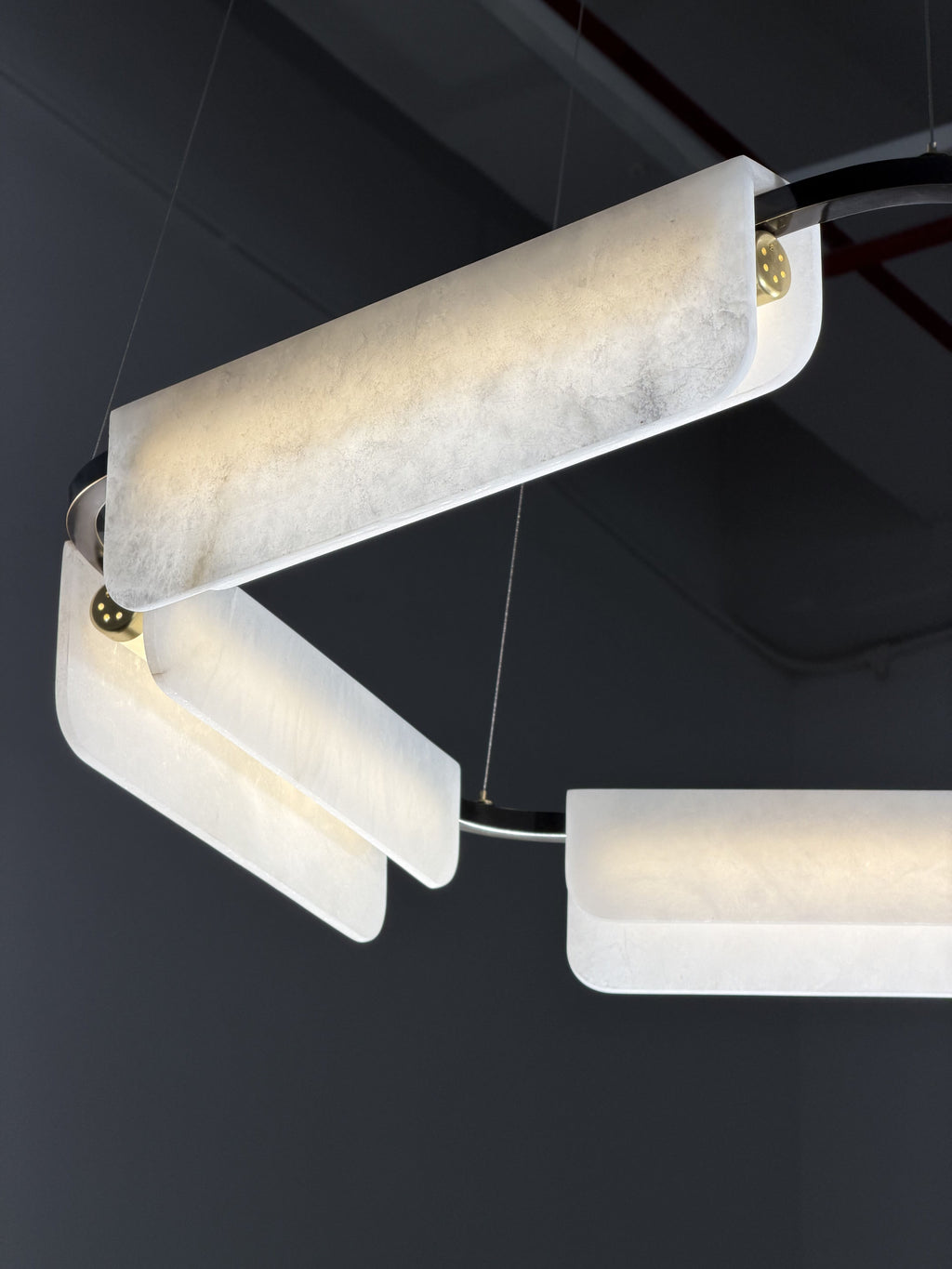 Zoe Alabaster Chandelier