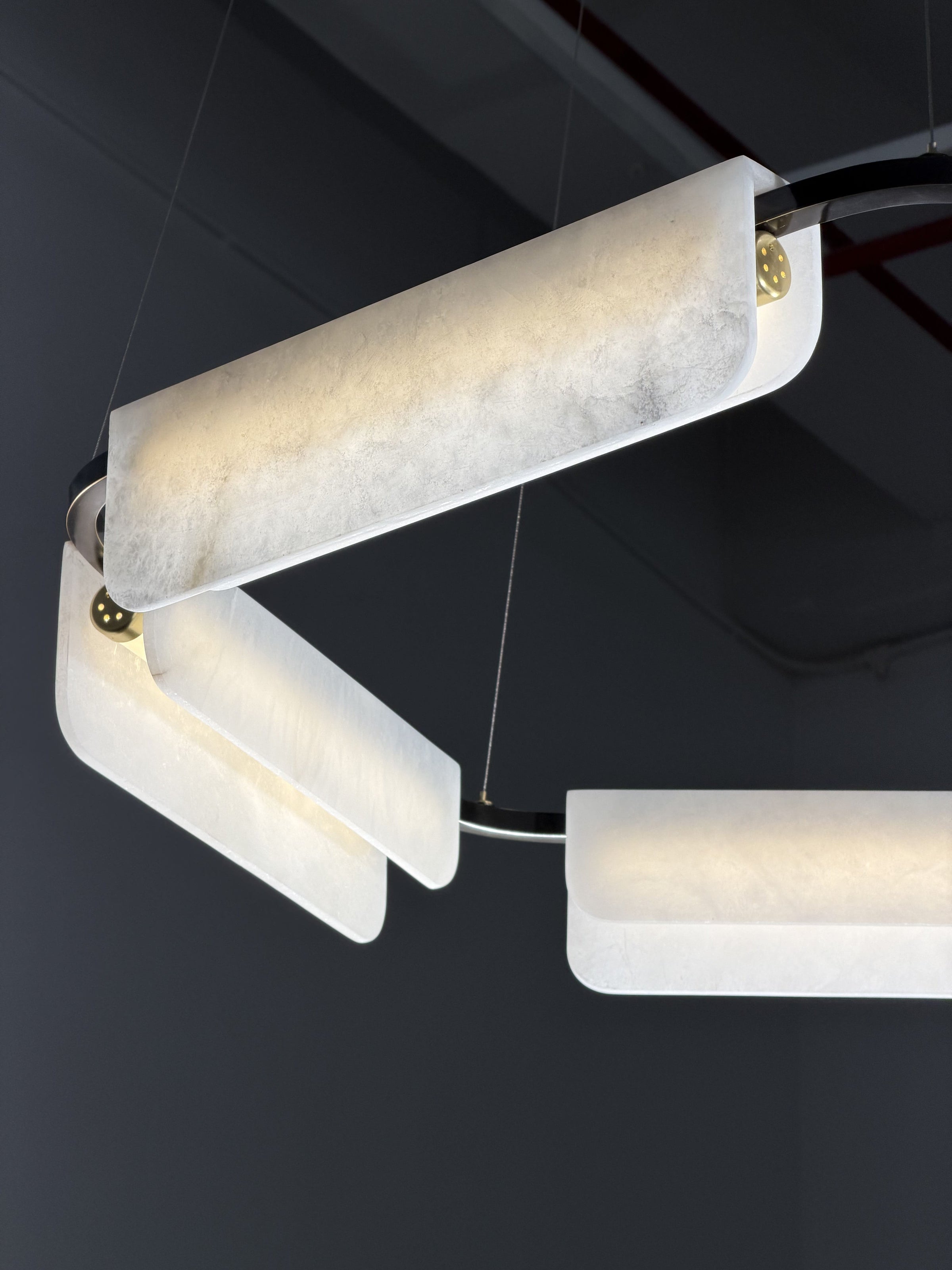 Zoe Alabaster Chandelier