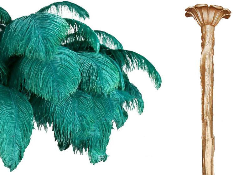 Fero Ostrich Feather Chandelier